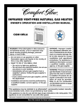 Desa CGN10RLA User's Manual