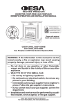 Desa CGEFP33NRB User's Manual