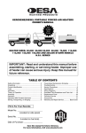 Desa BTU/HR User's Manual