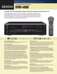 Denon DVM-4800 User's Manual