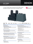 Denon DHT-788BA User's Manual