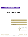 Delta Tau PMAC2 User's Manual