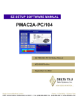 Delta Tau PMAC2A PC/104 User's Manual