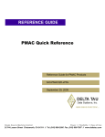 Delta Tau BRICK CONTROLLER Reference Guide