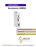 Delta Tau ACC-24M2A User's Manual