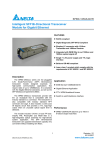 Delta Electronics SPBD-1250A4Q1R User's Manual