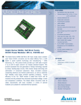 Delta Electronics Series H48SA User's Manual