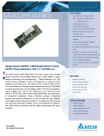 Delta Electronics Series E48SH User's Manual