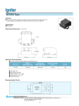 Delta Electronics Igniter IGT005 User's Manual