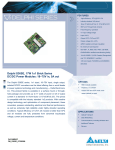 Delta Electronics Delphi S36SE User's Manual