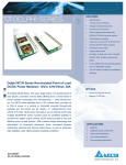 Delta Electronics Delphi NC30 User's Manual