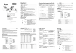 Delta Electronics RTU-485 User's Manual