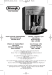 De'Longhi EAM3200 User's Manual