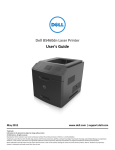 Dell Printer B5460DN User's Manual