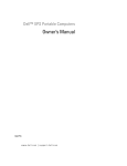 Dell PP14L User's Manual