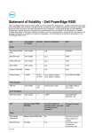 Dell PowerEdge R520 Statement of Volatility