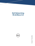 Dell PowerConnect W-Airwave 8.0 User's Manual