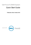 Dell Force10 Z9000 Quick Start Manual