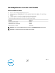 Dell (5130-32Bit) Re-image Instructions