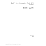 Dell UPS 5600R User's Manual