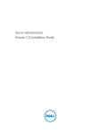 Dell OpenManage Server Administrator Version 7.2 Installation Manual