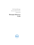 Dell OpenManage Server Administrator Version 6.5 Messages Reference Guide