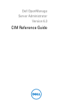 Dell OpenManage Server Administrator Version 6.3 CIM Reference Guide