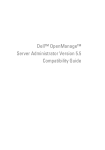 Dell OpenManage Server Administrator Version 5.5 Compatibility Guide