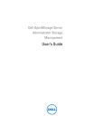 Dell OpenManage Server Administrator Managed Node for Fluid Cache for DAS User's Manual