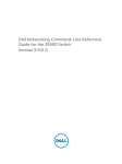 Dell Networking Z9500 Command Line Reference Guide