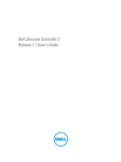 Dell Lifecycle Controller 2 Release 1.1 User's Manual
