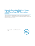 Dell Lifecycle Controller 1.3 Update Manual