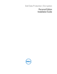 Dell Data Protection | Encryption Installation Manual