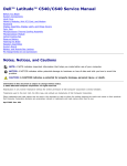 Dell C540 User's Manual