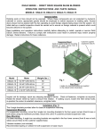 Delhi Industries DSQ-D-13 User's Manual