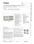 Delfield UC4472N User's Manual