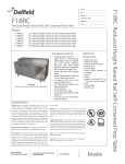 Delfield F18RC68 User's Manual