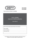 DEFY WTL8019M User's Manual