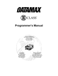 Datamax E4203 User's Manual