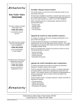 Danby SPAC8499 User's Manual