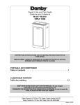 Danby DPAC7099 User's Manual