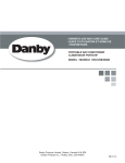 Danby DPA120B3WDB User's Manual