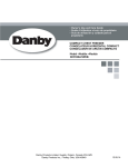 Danby DCF038A1WDB User's Manual