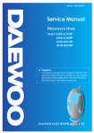 Daewoo Electronics KOR-631H0P User's Manual