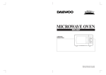 Daewoo Electronics KOR-6167 User's Manual