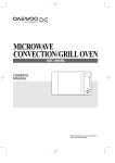 Daewoo Electronics KOC-8H4TSL User's Manual