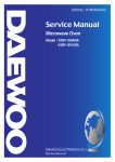 Daewoo Electronics 181GOA0A User's Manual