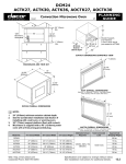 Dacor ACTK27 User's Manual