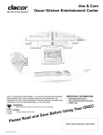 Dacor 65513REV.B User's Manual