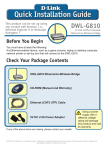 D-Link DWL-G810 User's Manual